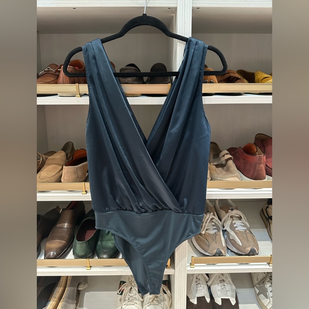 Zara Silk Bodysuit - NEW with tag